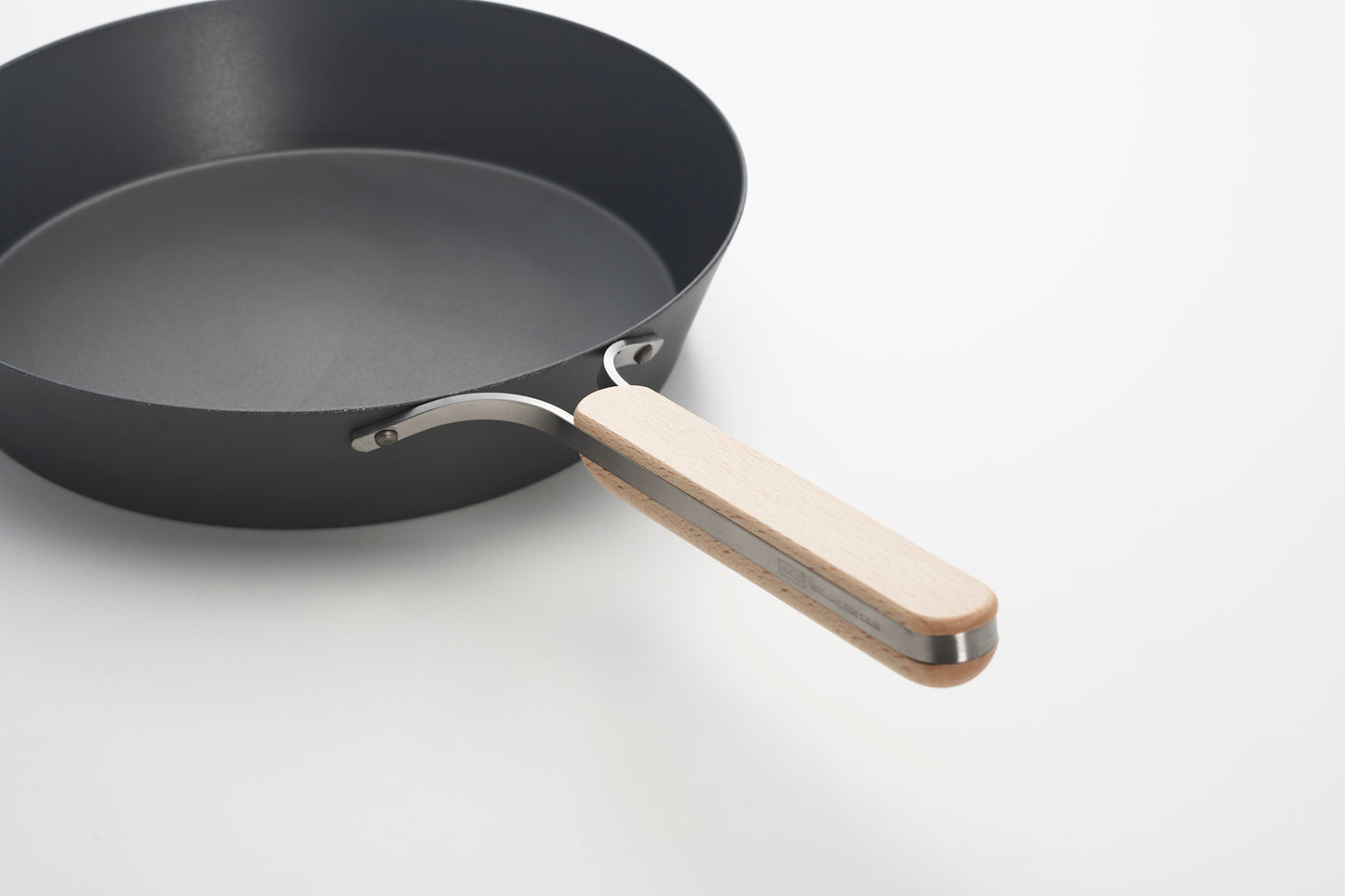 Nitrided Carbon Steel Frying Pan 28cm