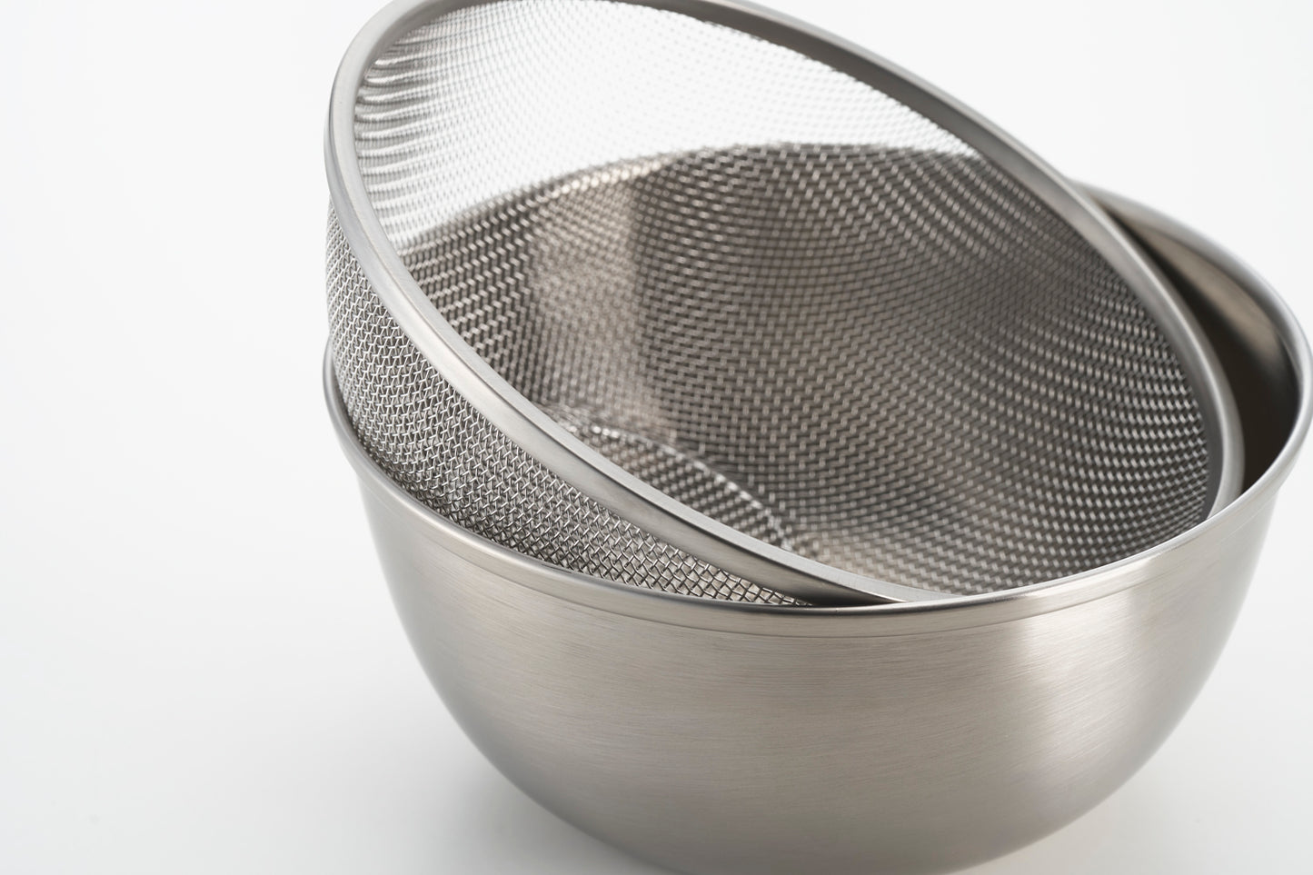 Enzo Stainless Steel Deep Mixing Bowl 24cm