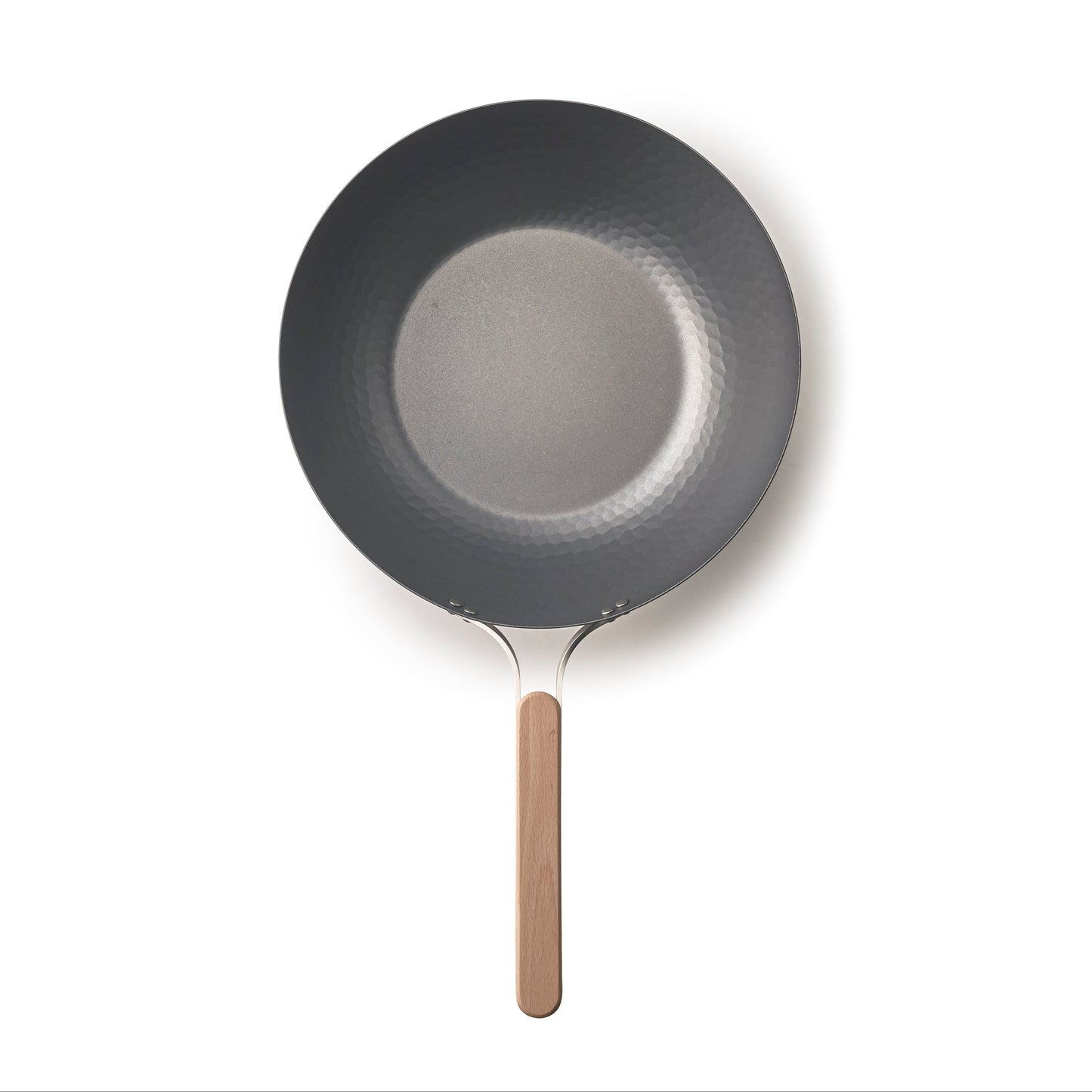 Nitrided Carbon Steel Wok Pan 28cm