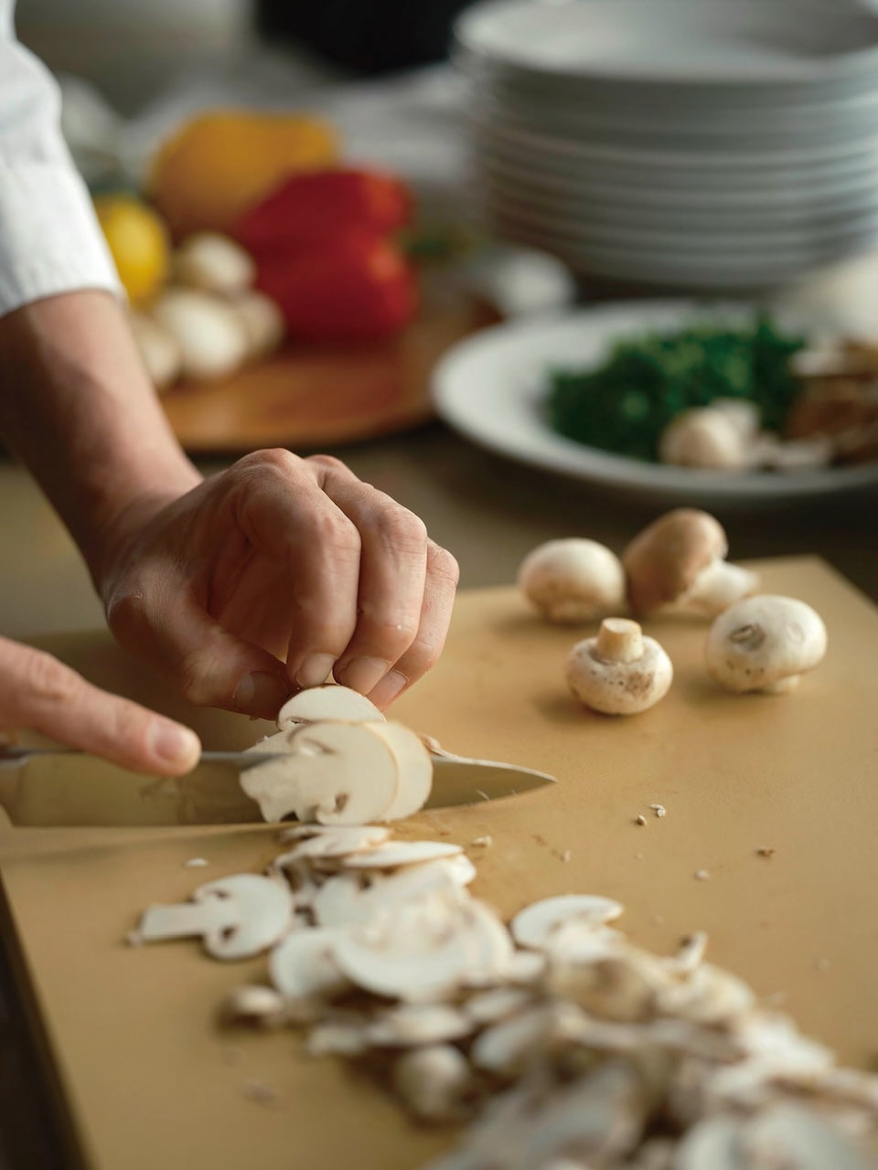 Asahi Cookin Cut Synthetic Rubber Cutting Board - Small