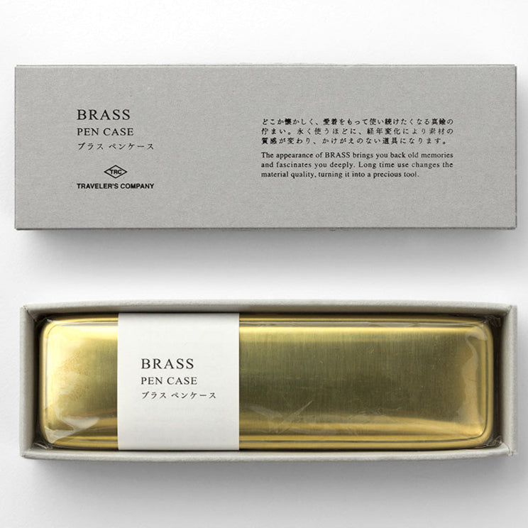 Traveler's Company Brass Pen Case