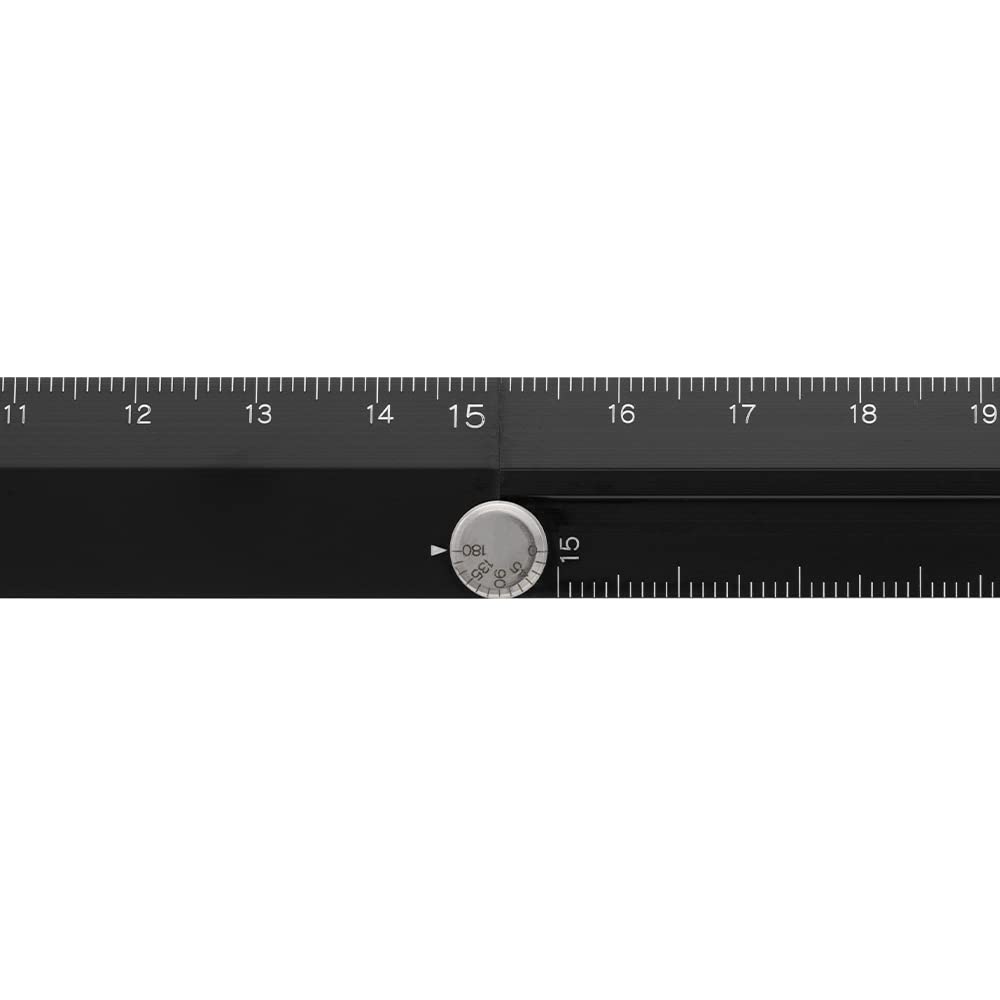 Jigsaw Ruler Guard Raised Grip Safety Ruler 30cm Raised Grip - Safety Ruler With Guard For ...