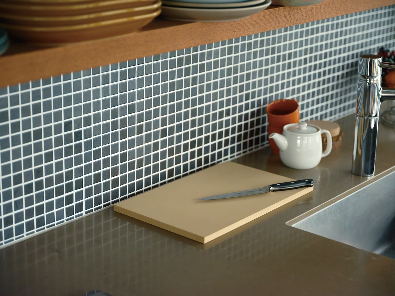 Asahi Cookin Cut Synthetic Rubber Cutting Board - Small