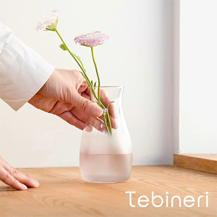 Tebineri Handmade Small Vase Gift Boxed - White