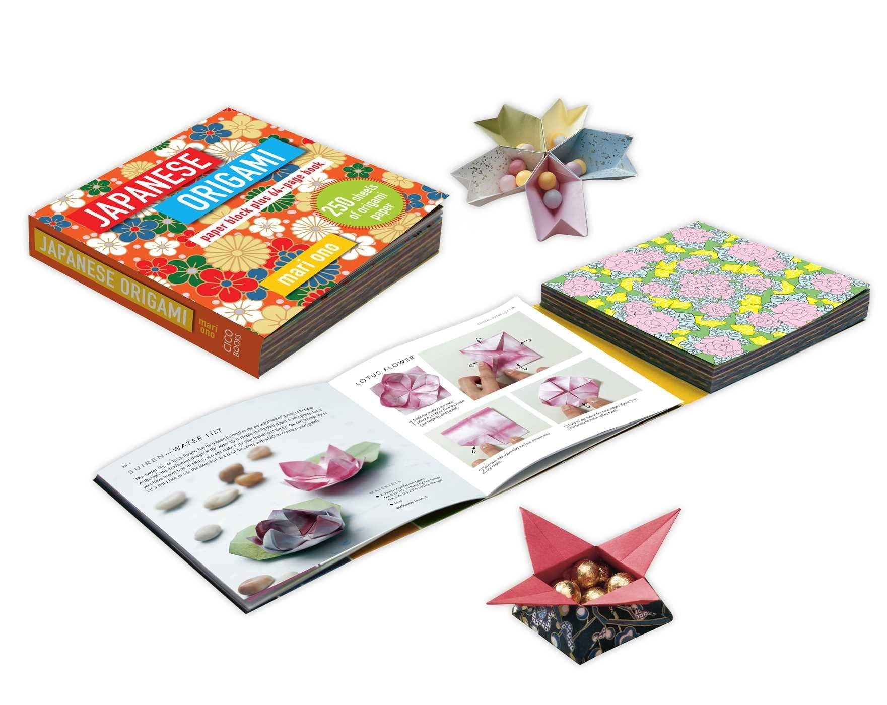 Japanese Origami: Paper Block And Book – Made In Japan UK