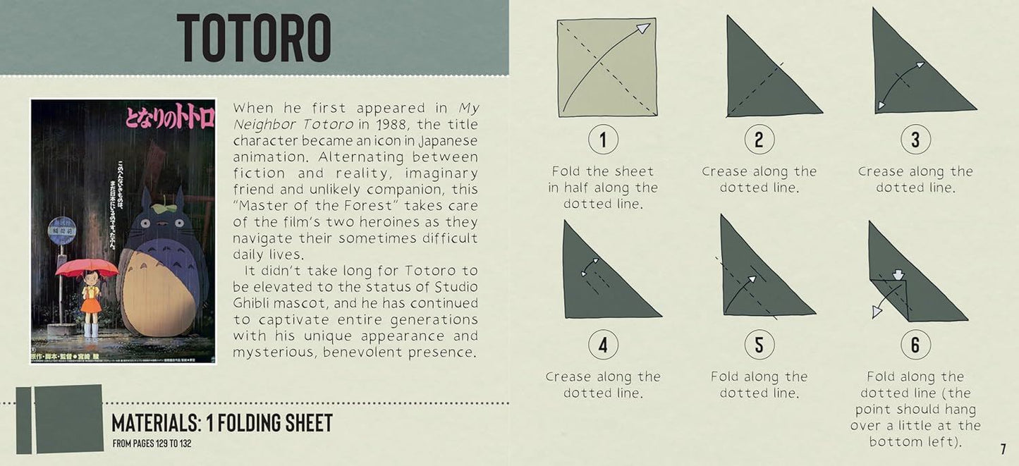 Studio Ghibli Origami