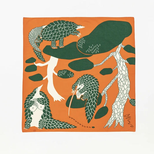 Furoshiki: a tree of the Chinese chervil 100cm SQ