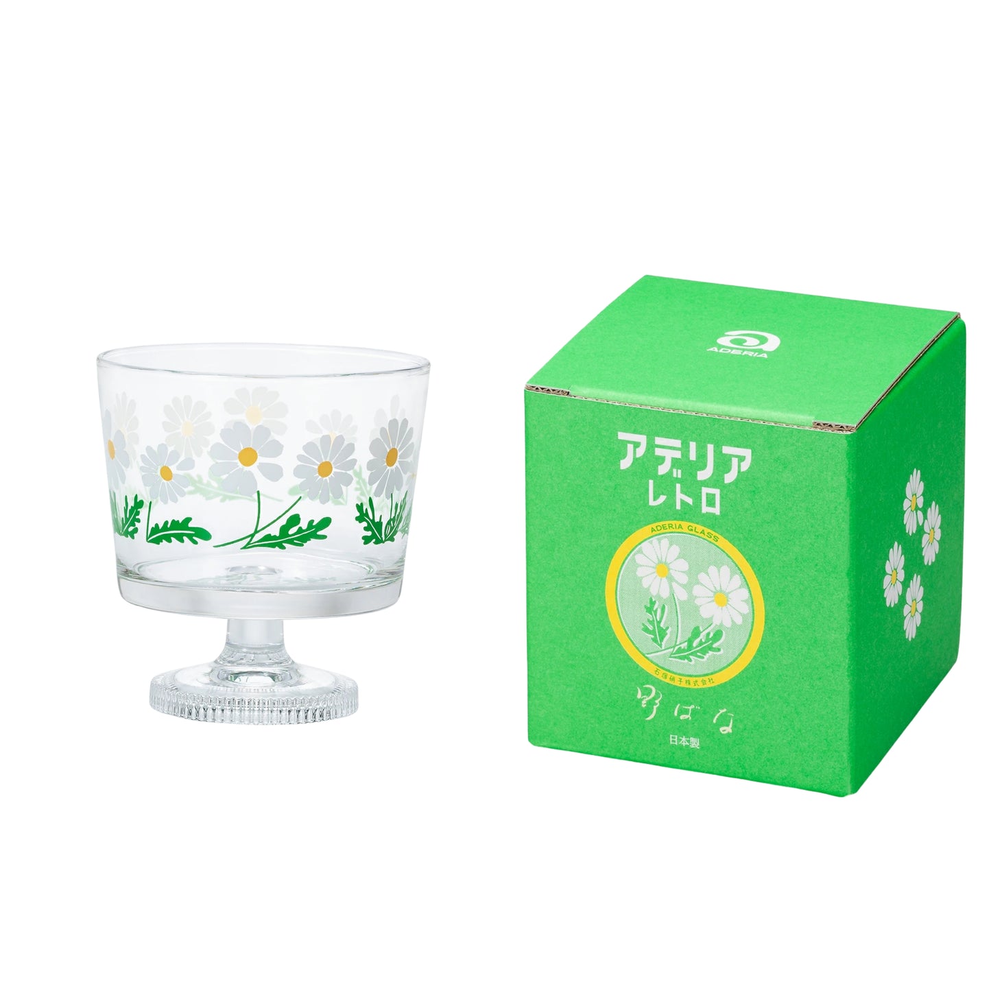 Aderia Retro Wildflower Gift Box Dessert Glass 285ml