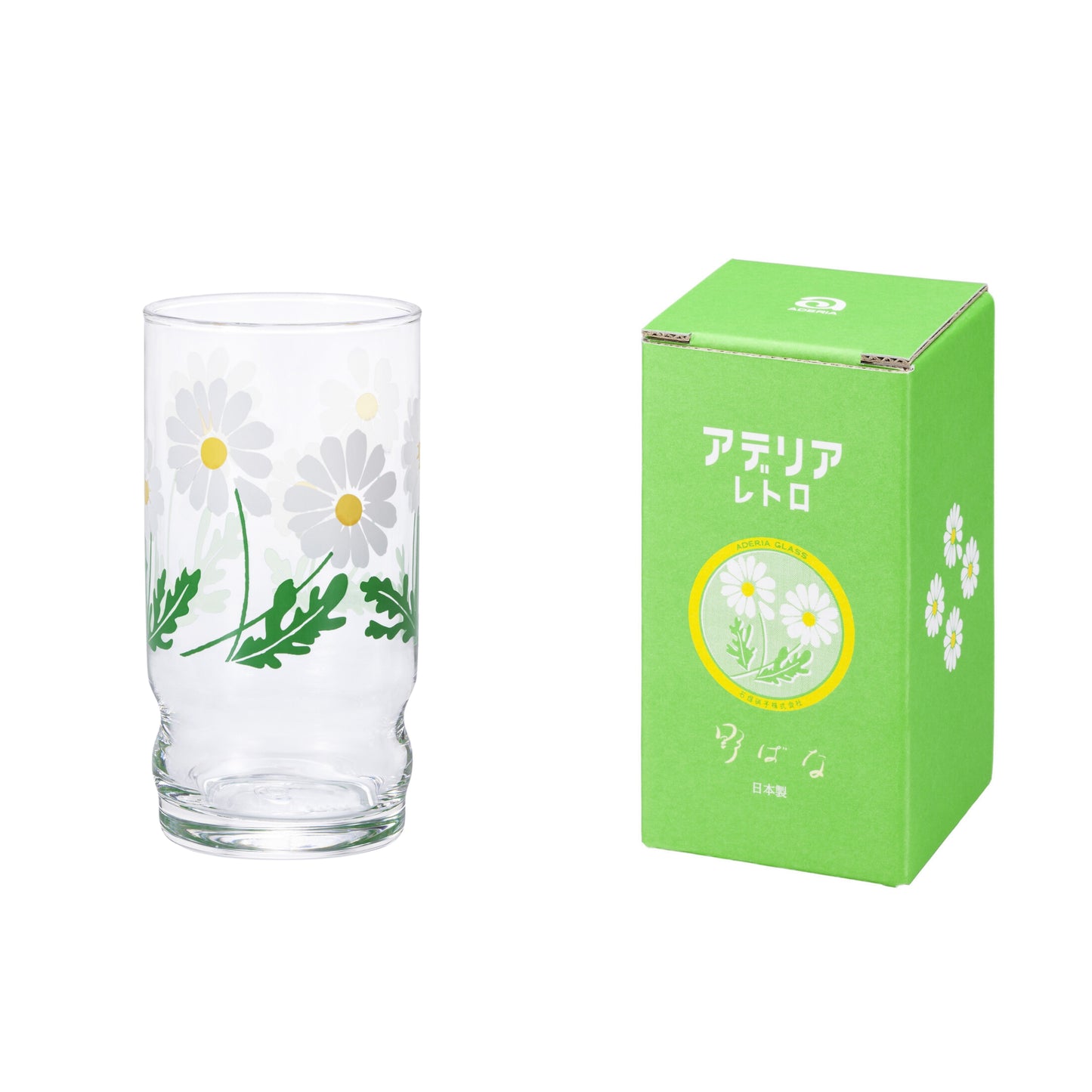 Aderia Retro Wildflower Gift Box Glass Tumbler 270ml