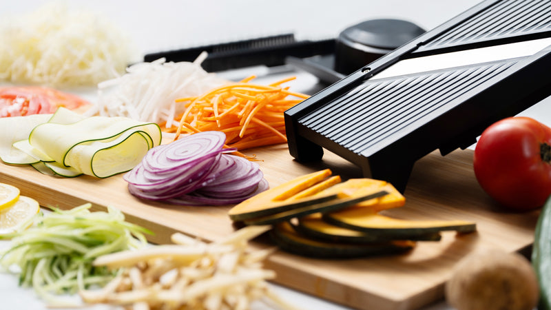 Suncraft Adjustable Japanese Mandoline Slicer Set