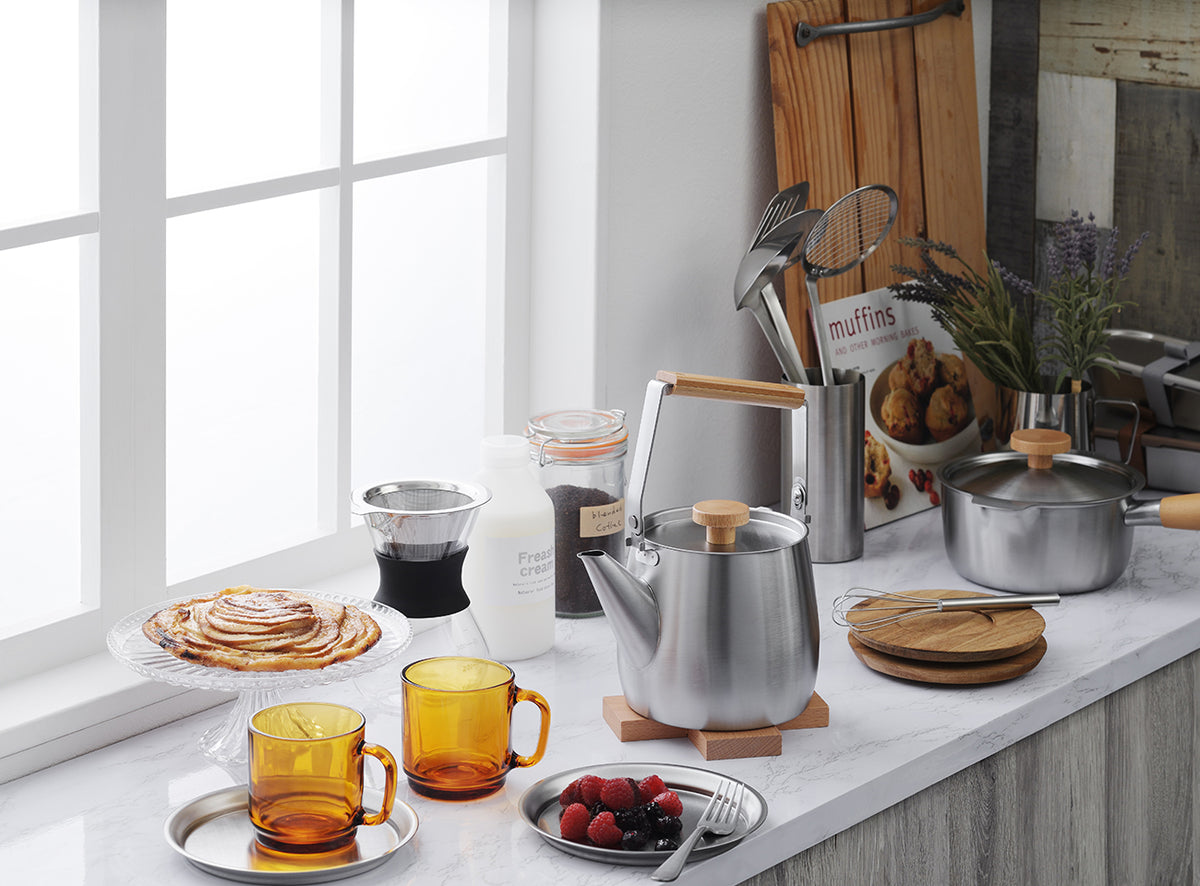 Aikata Stainless Steel Kettle 1.2L