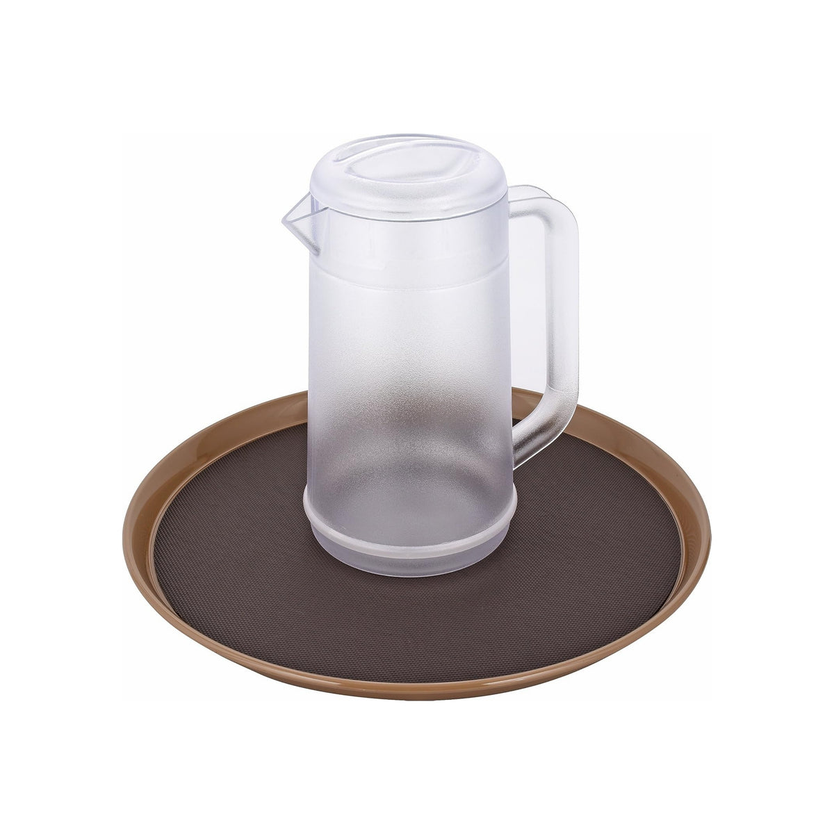 Ajido Non-Slip Round Serving Tray 35cm