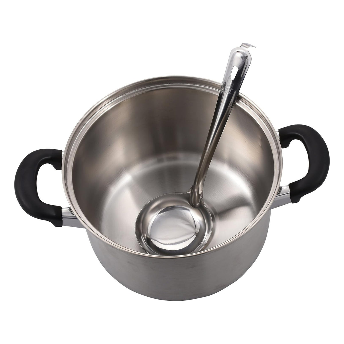 Ajido Stainless Steel Large Soup Ladle 9cm