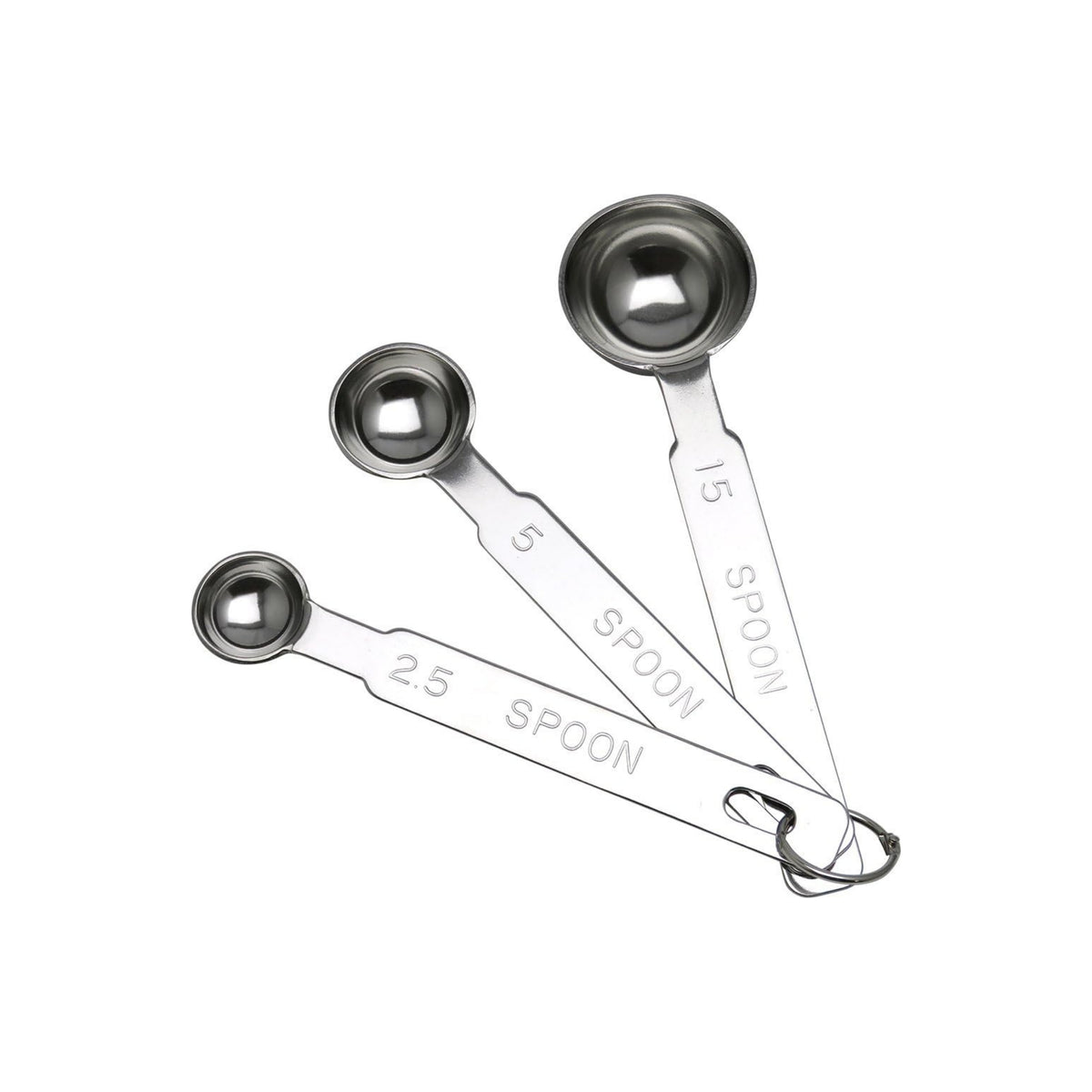 Ajido Stainless Steel Measuring Spoon Set - 3 Pieces