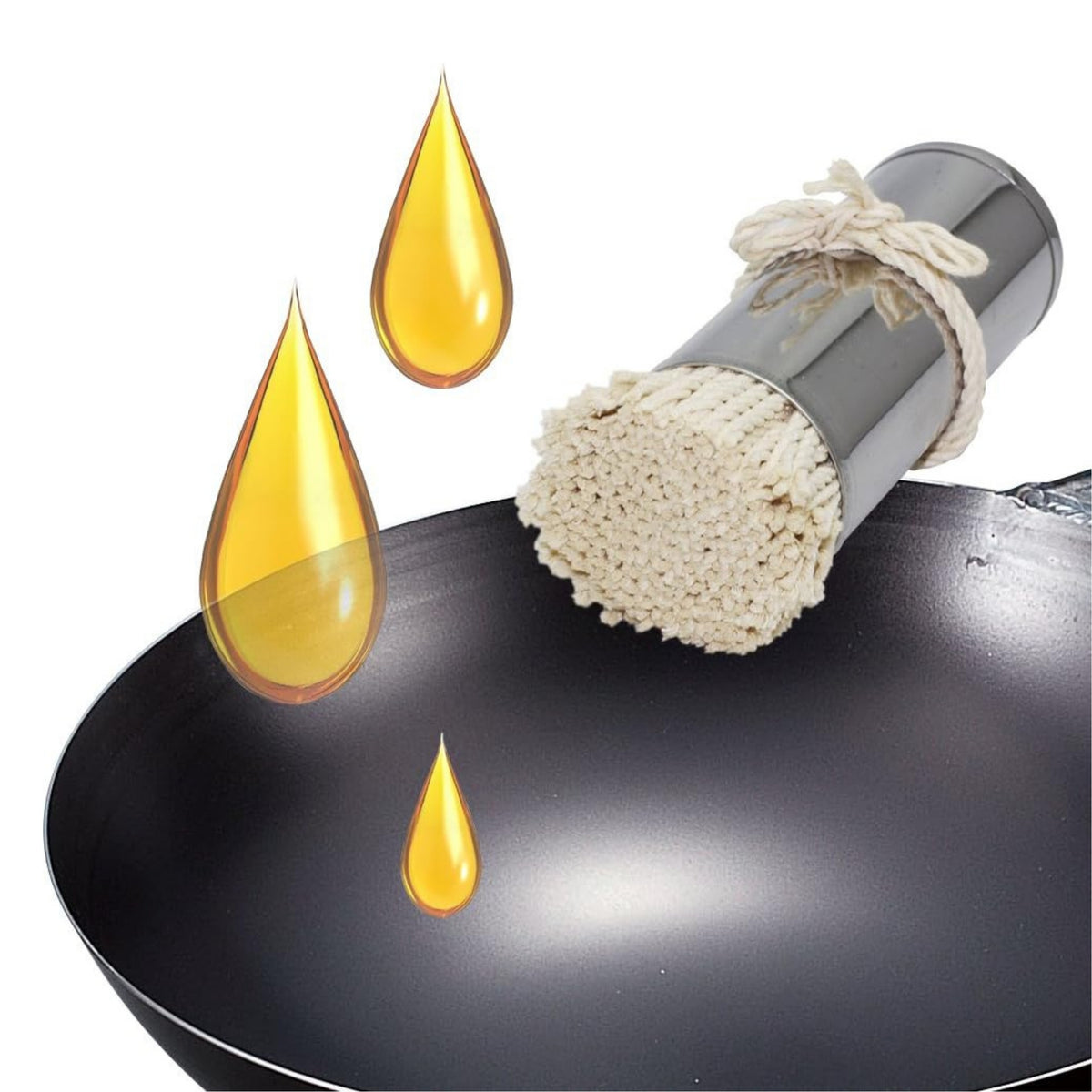 Ajido Stainless Steel Oil Brush