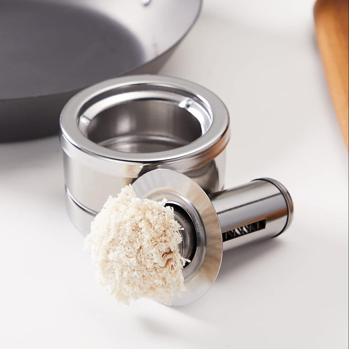 Ajido Stainless Steel Oil Brush Set - Small