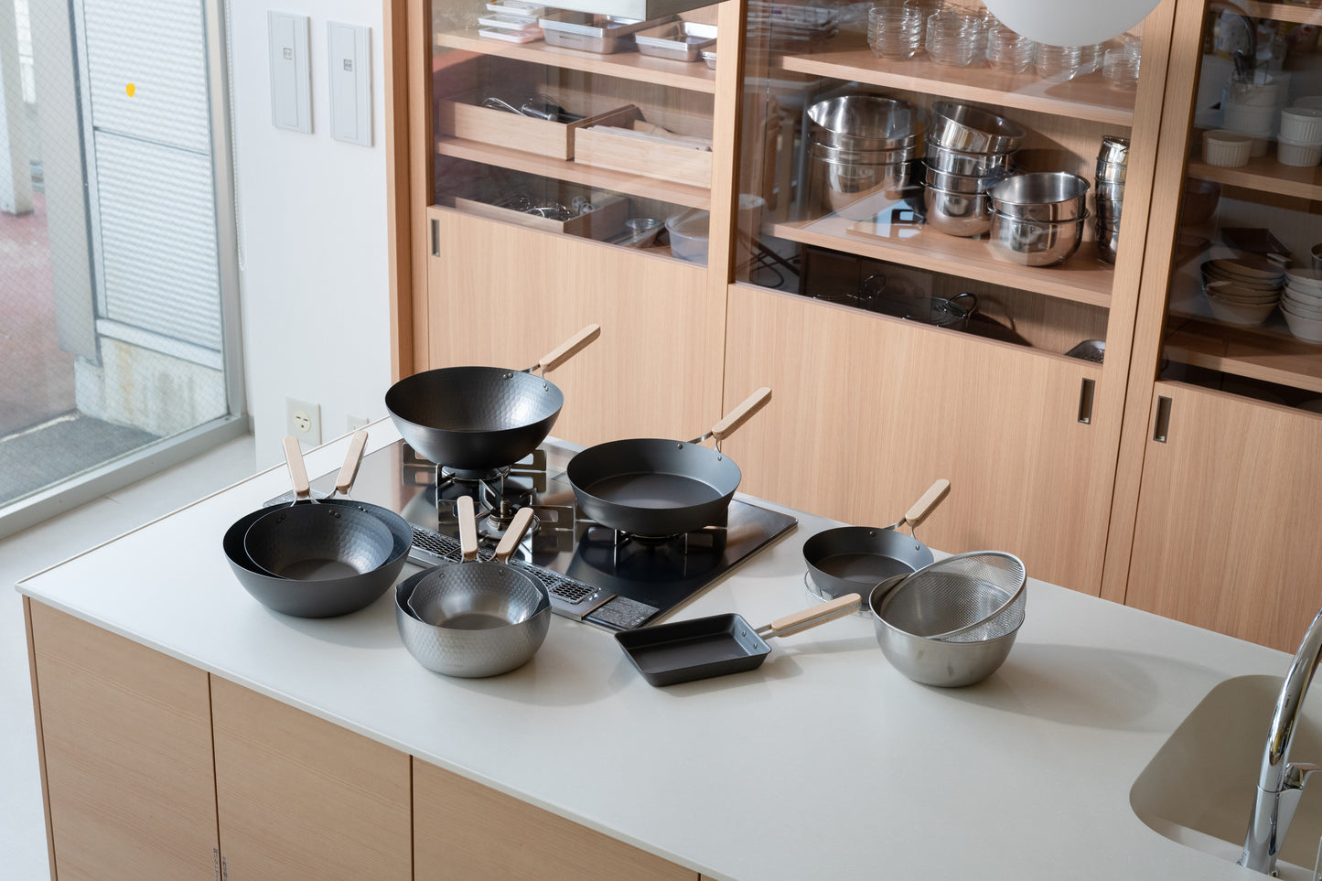 Nitrided Carbon Steel Frying Pan 26cm