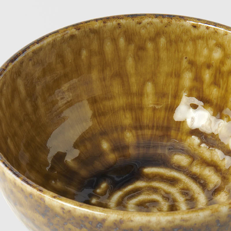Amber Deep Bowl 17cm