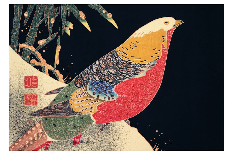 The Art of Japanese Wood Block Printing: 100 postcards from the masters