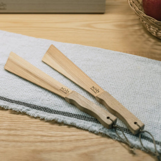 Asakura Hagoromo Wooden Turner 30cm