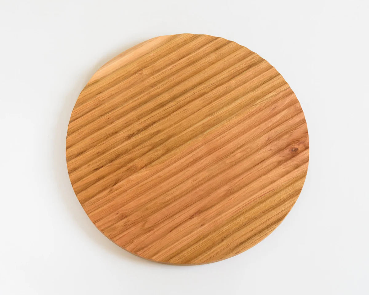 Asakura Naminori Wooden Breakfast & Serving Plate 27cm