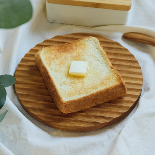 Asakura Naminori Wooden Toast Plate 20cm