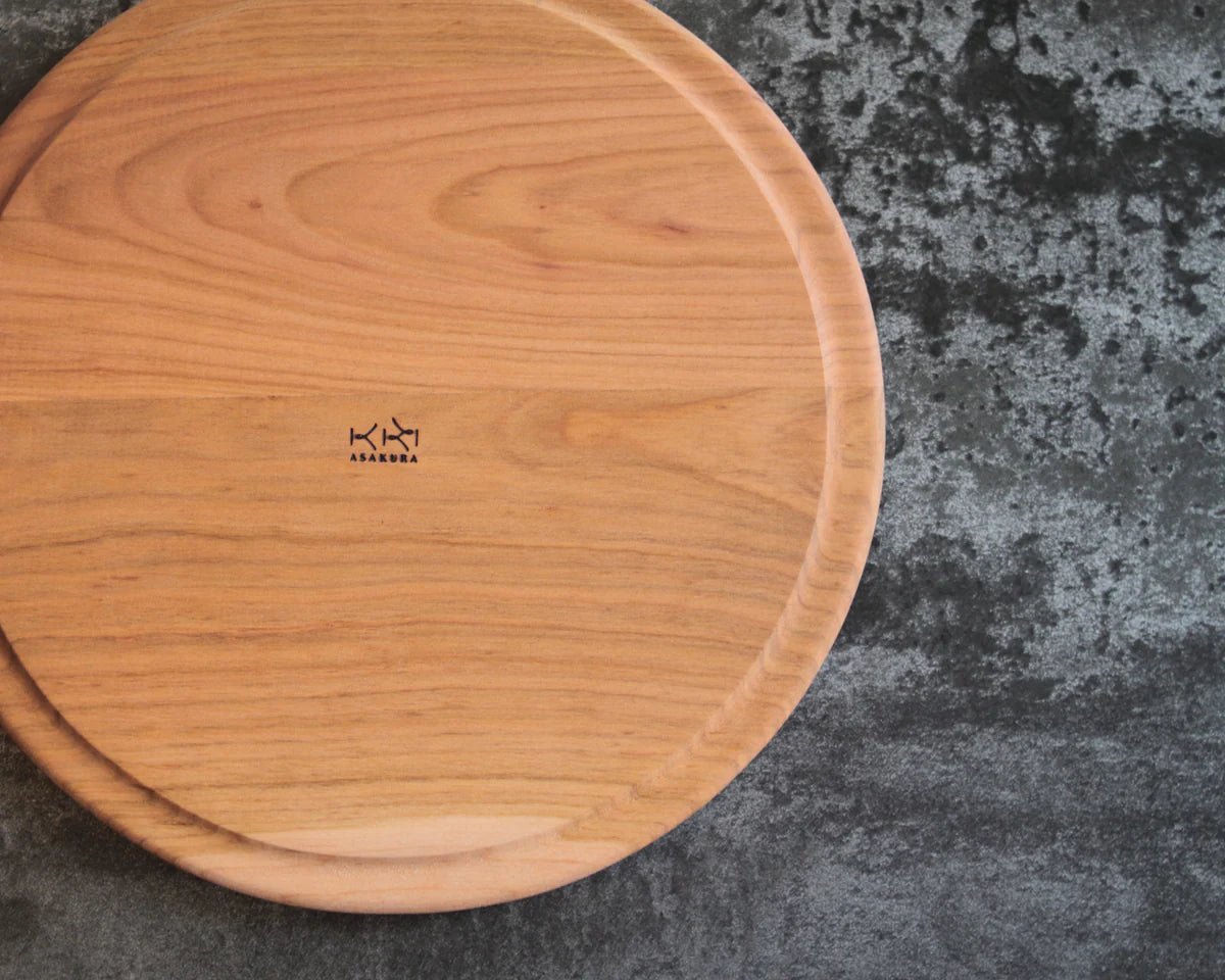 Asakura Naminori Wooden Toast Plate 20cm