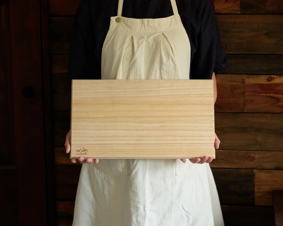 Asakura Paulownia Wood Cutting Board Set