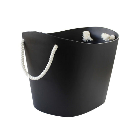 Hachiman Balcolore M Storage Basket 19L - Black