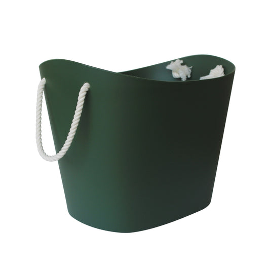 Hachiman Balcolore M Storage Basket 19L - Dark Green