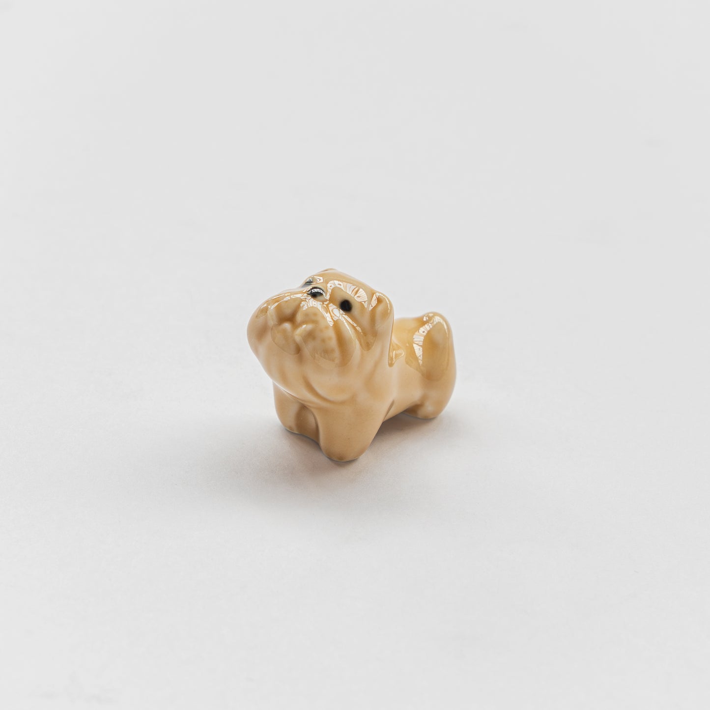 Beige Boxer Dog Chopstick Rest