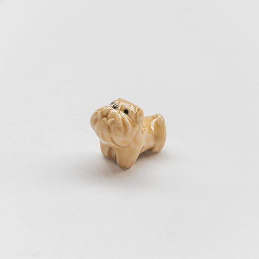 Beige Boxer Dog Chopstick Rest