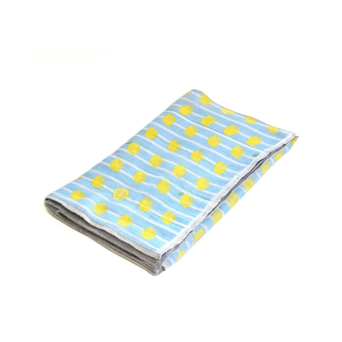 Binchotan Charcoal Slim Bath Towel - Lemon