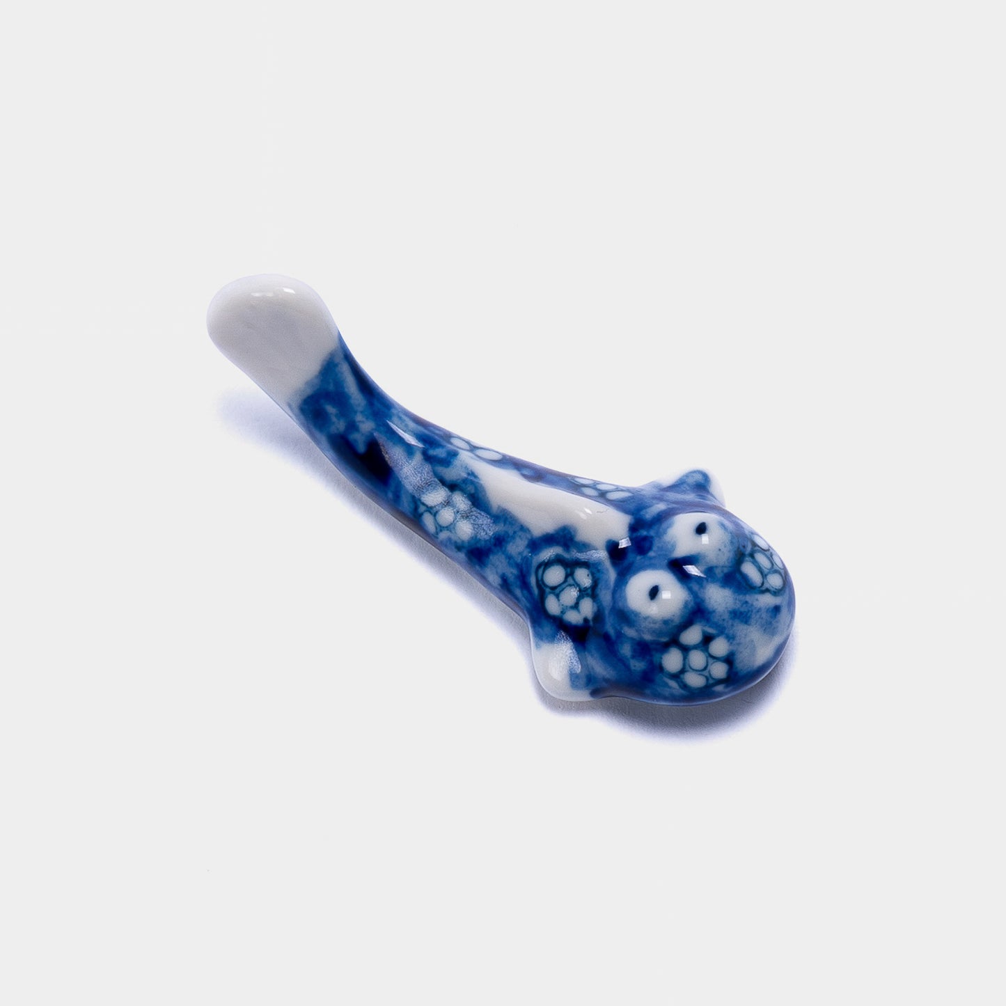 Blue Fugu Chopstick Rest