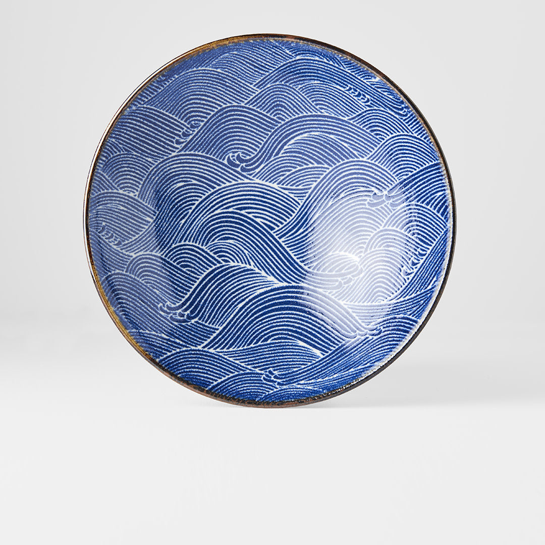 Blue_Wave_Ramen_Bowl 24.5cm