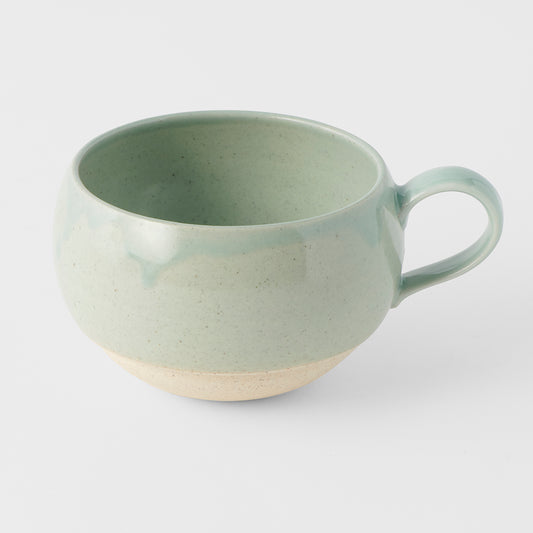 Rounded mug with handle tomei blue 6.5cm