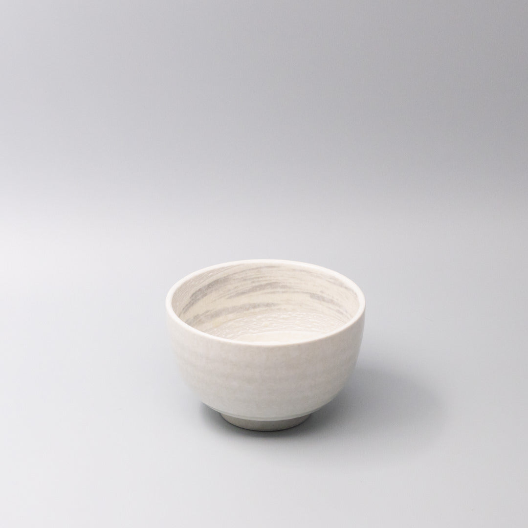 Grey Swirl U Shaped bowl 16cm