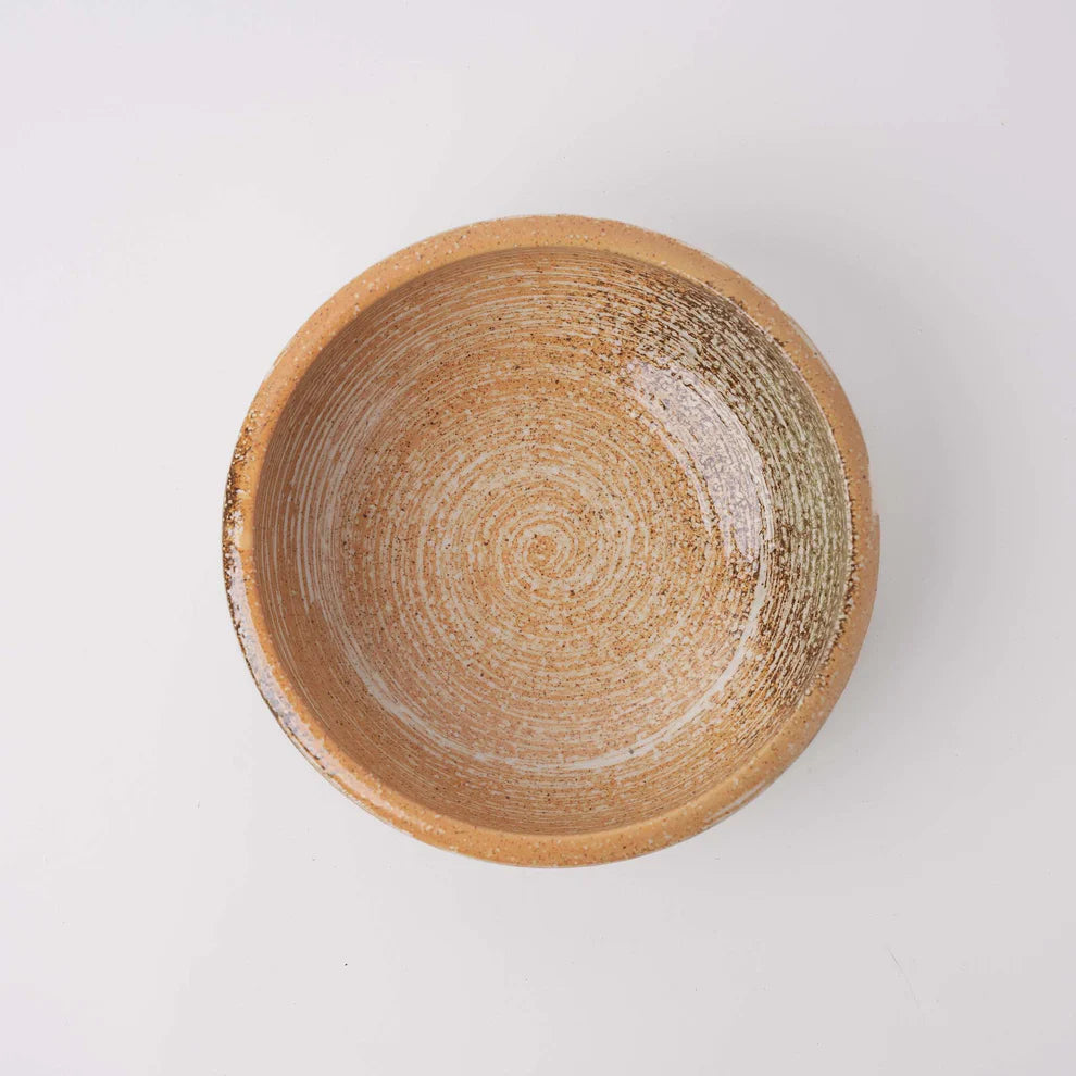 Burnt Orange Thick Edge Bowl 20cm