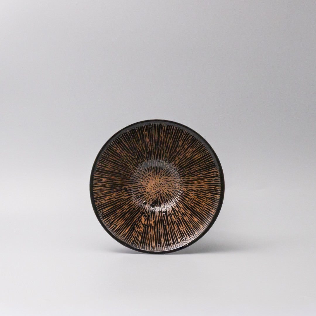 Bronze converging line Bowl 19cm