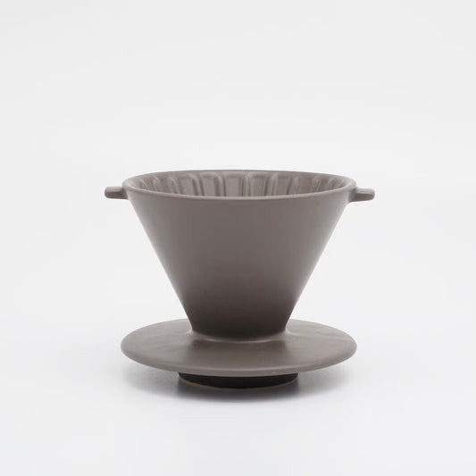 CHIPS Mat Grey Gift Boxed Coffee Dripper for 1-2 Cups