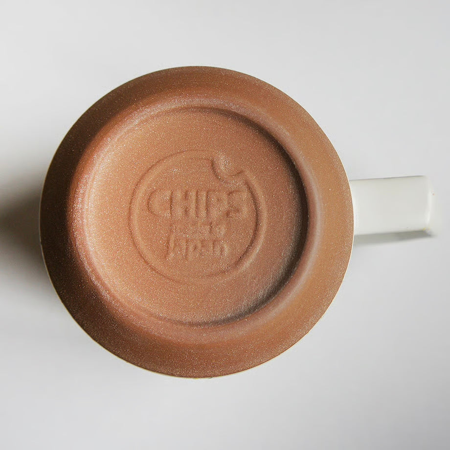 CHIPS Mat Grey Gift Boxed Mug with Handle 380ml