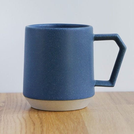 CHIPS Mat Sand Blue Gift Boxed Mug with Handle 380ml