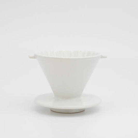 CHIPS Solid White Gift Boxed Coffee Dripper for 1-2 Cups