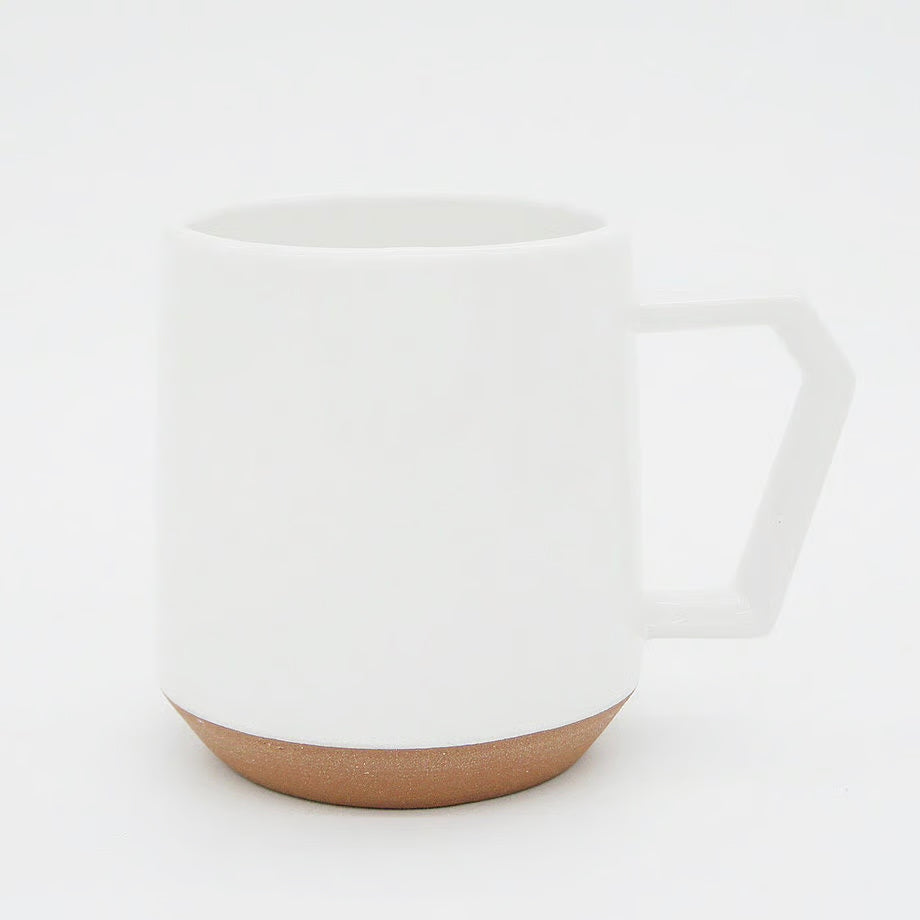 CHIPS Solid White Gift Boxed Mug with Handle 380ml