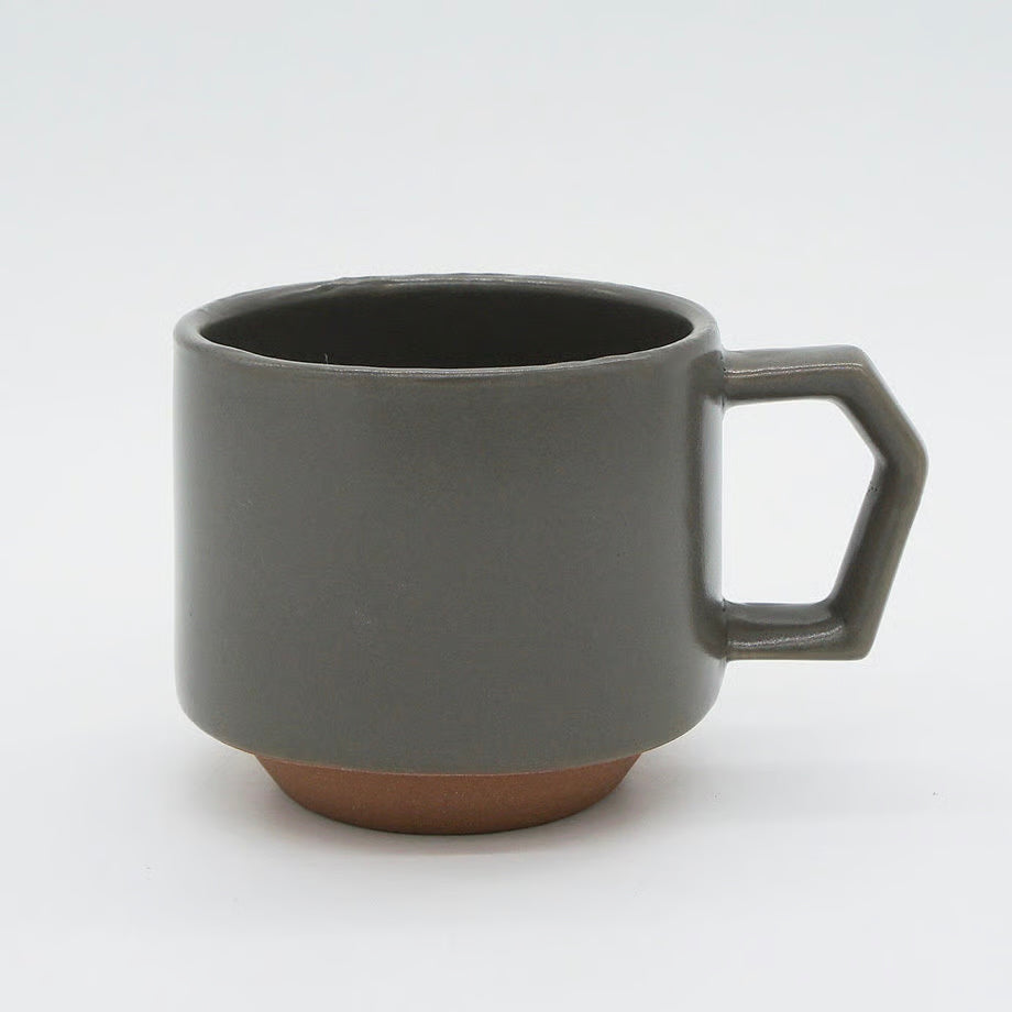 CHIPS Stack Mat Grey Gift Boxed Mug with Handle 280ml