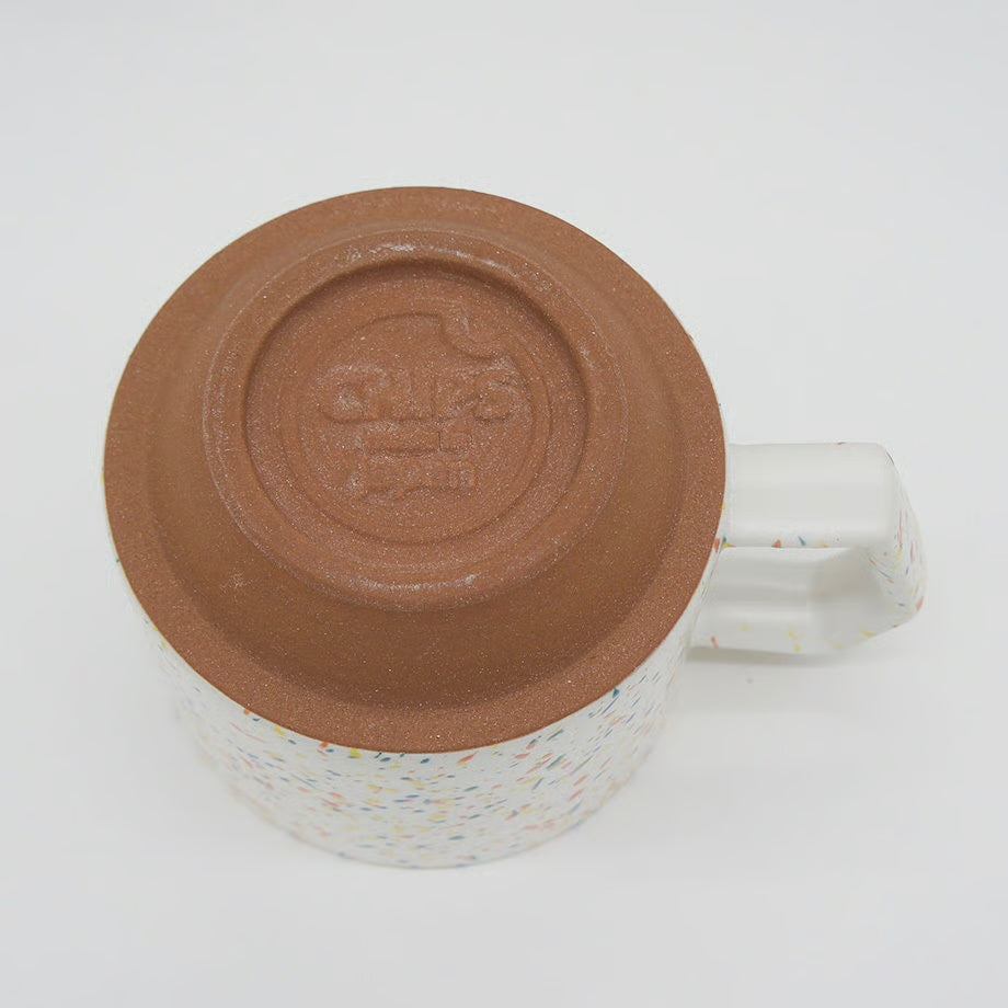 CHIPS Stack Splash White & Orange Gift Boxed Mug with Handle 280ml