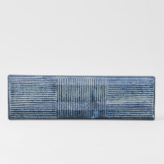 Sashimi Platter Indigo Blue 33cm