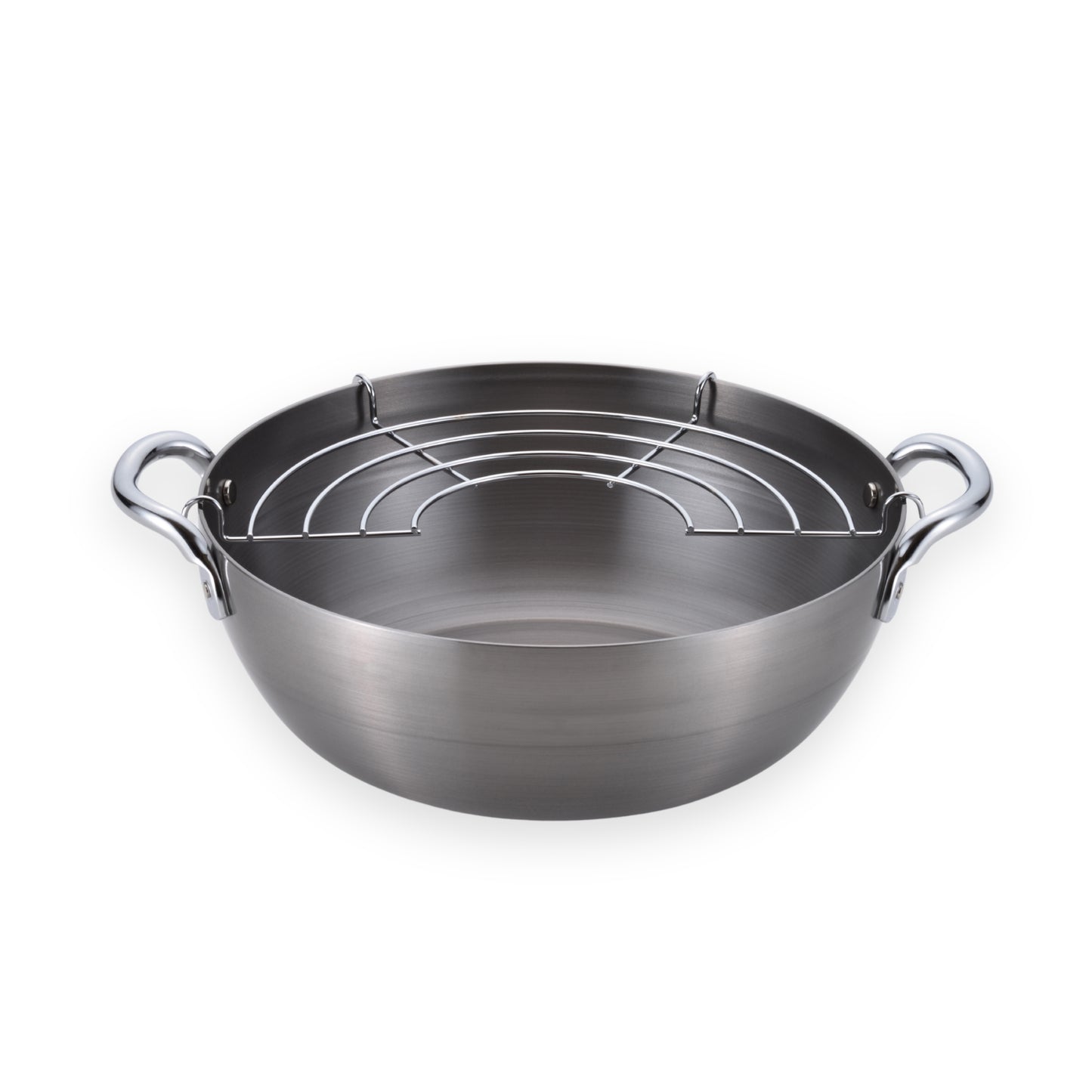 Chitose Iron Tempura Deep Frying Pot 20cm