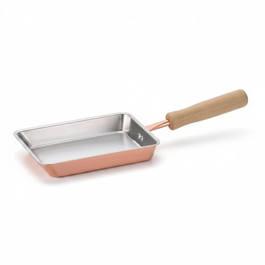 Chitose Pure Copper Tamagoyaki Pan 12 x 18cm