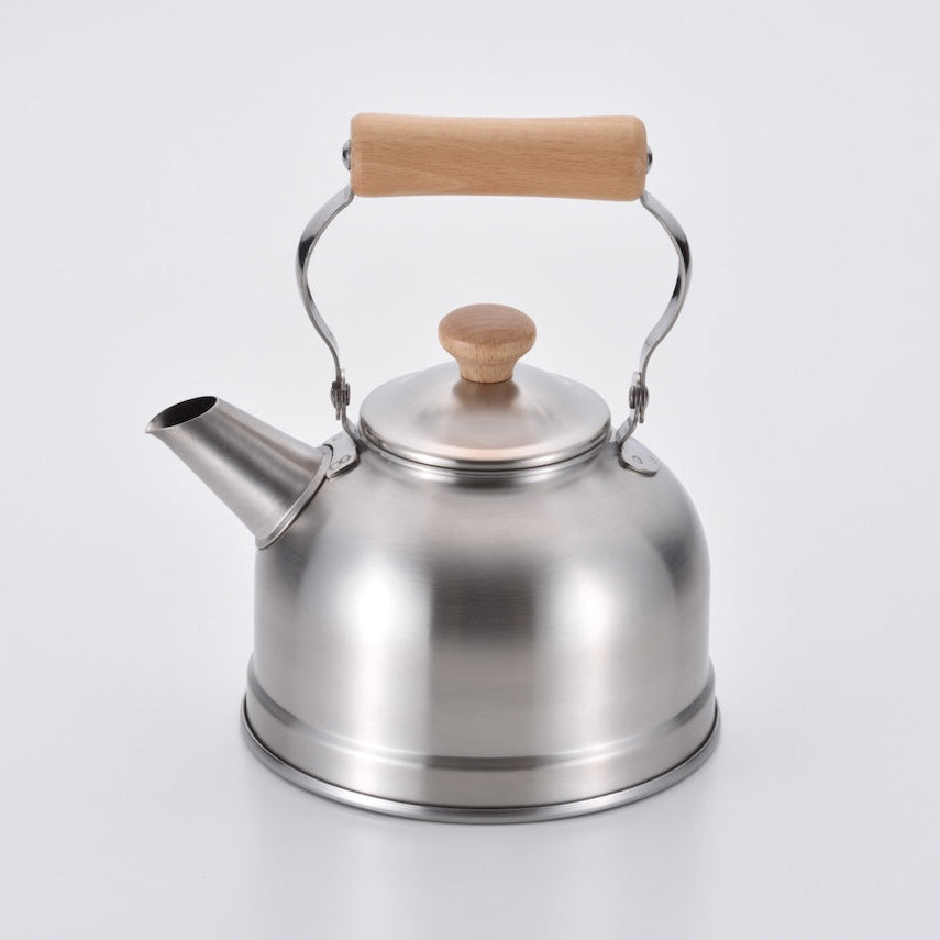 Chitose Wooden-Handled Modern Kettle 1.5L